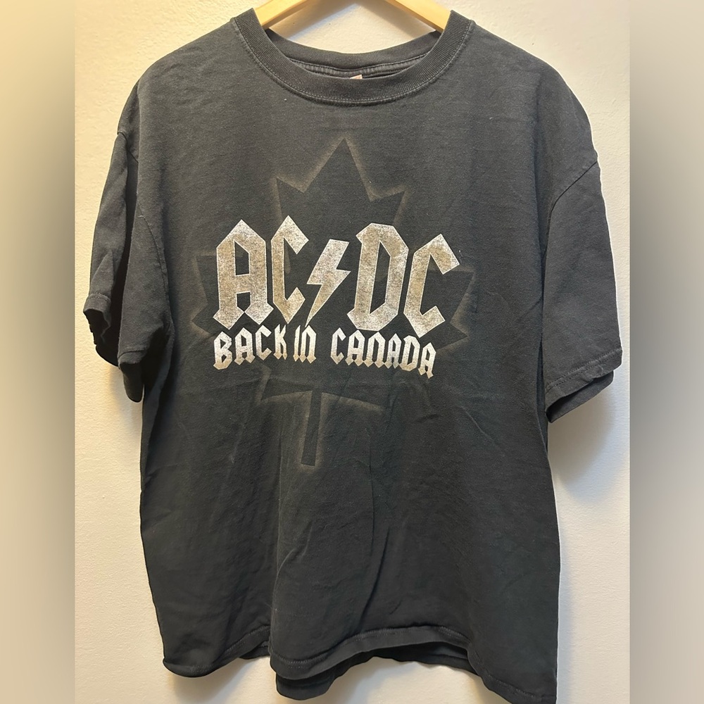 Y2K ACDC Band tee